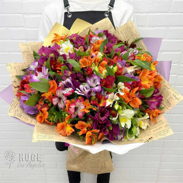 Vibrant Alstroemeria Bouquet