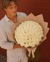 100 Long Stem Roses | Fresh flowers | Same day