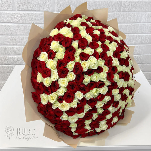 300 Roses Long Stem Bouquet | Select Color