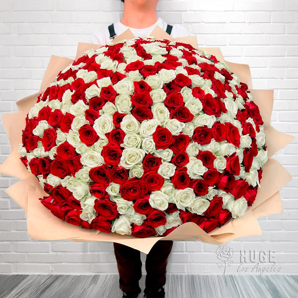 300 Roses Long Stem Bouquet | Select Color
