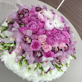Elegant Pink Symphony Flower Box