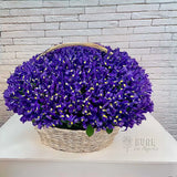 Lavender Iris Dream Basket