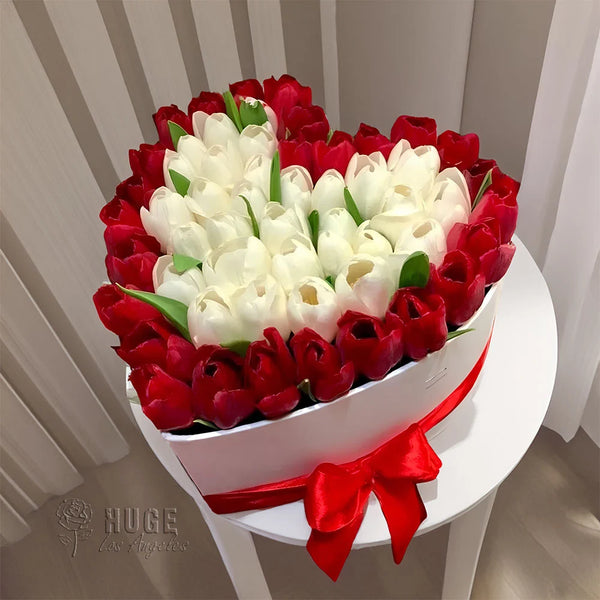 Vibrant Tulip Charm Box