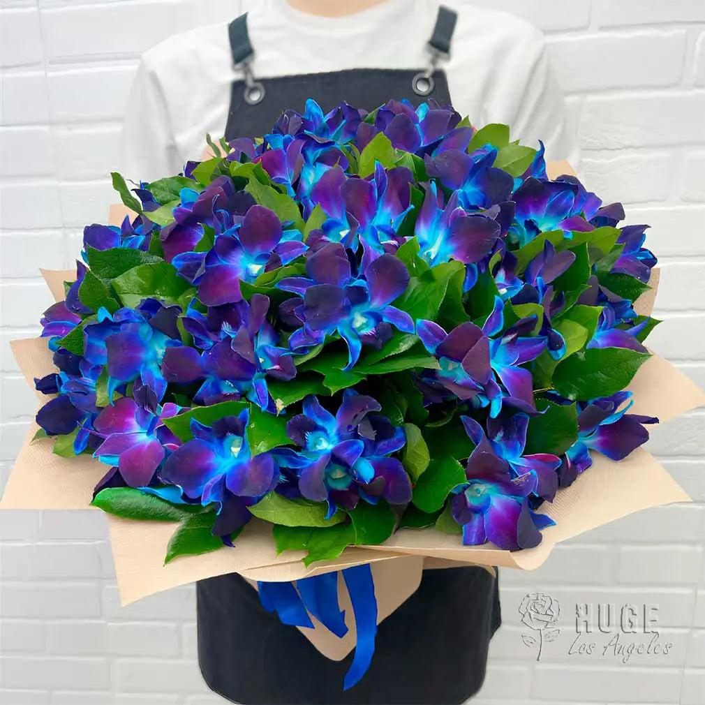 Mystical Blue Orchid Bouquet