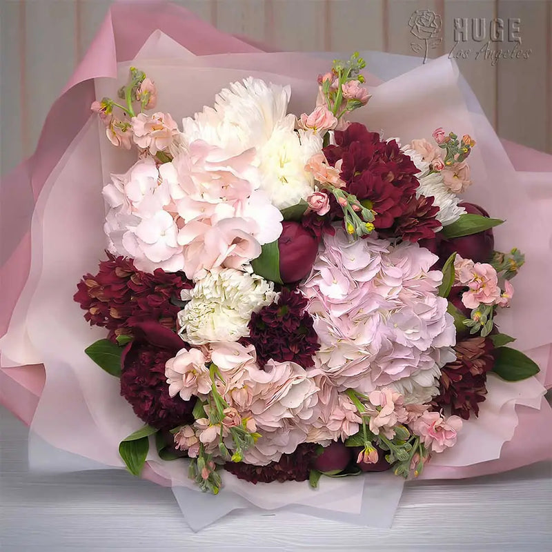 Hydrangea and Chrysanthemum Bouquet