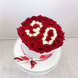 Elegant 30th Love Roses Box