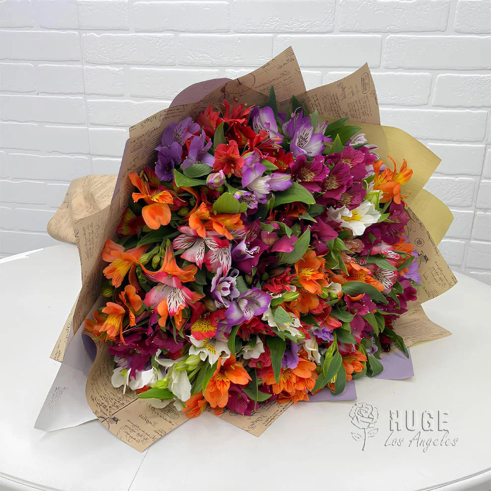 Vibrant Alstroemeria Bouquet