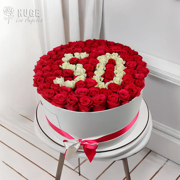 Classic 50th Celebration Roses Box