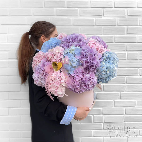 Pastel Hydrangea "Dreamy Delight" Bouquet