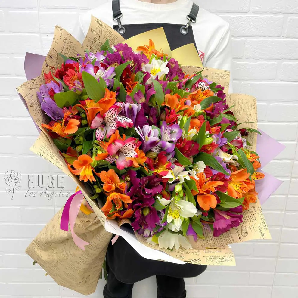 Vibrant Alstroemeria Bouquet