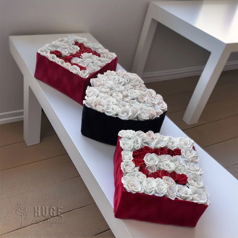 Roses "Love's Duet" Boxes