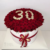 Elegant 30th Love Roses Box