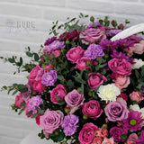 Garden Bliss Floral Basket