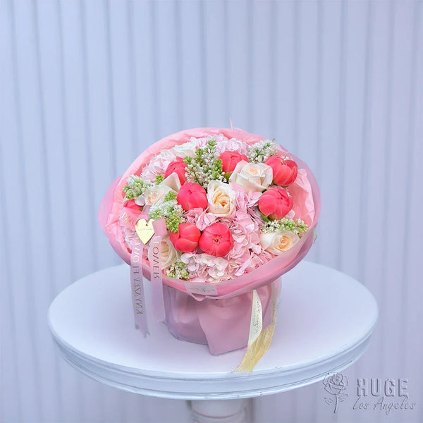 Pink Blossom Delight Bouquet