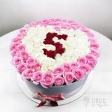 Pink Roses Bouquet in a Box