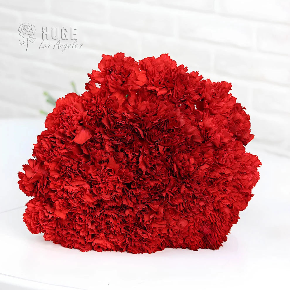 Elegant Carnation Bouquet (Color Optional)