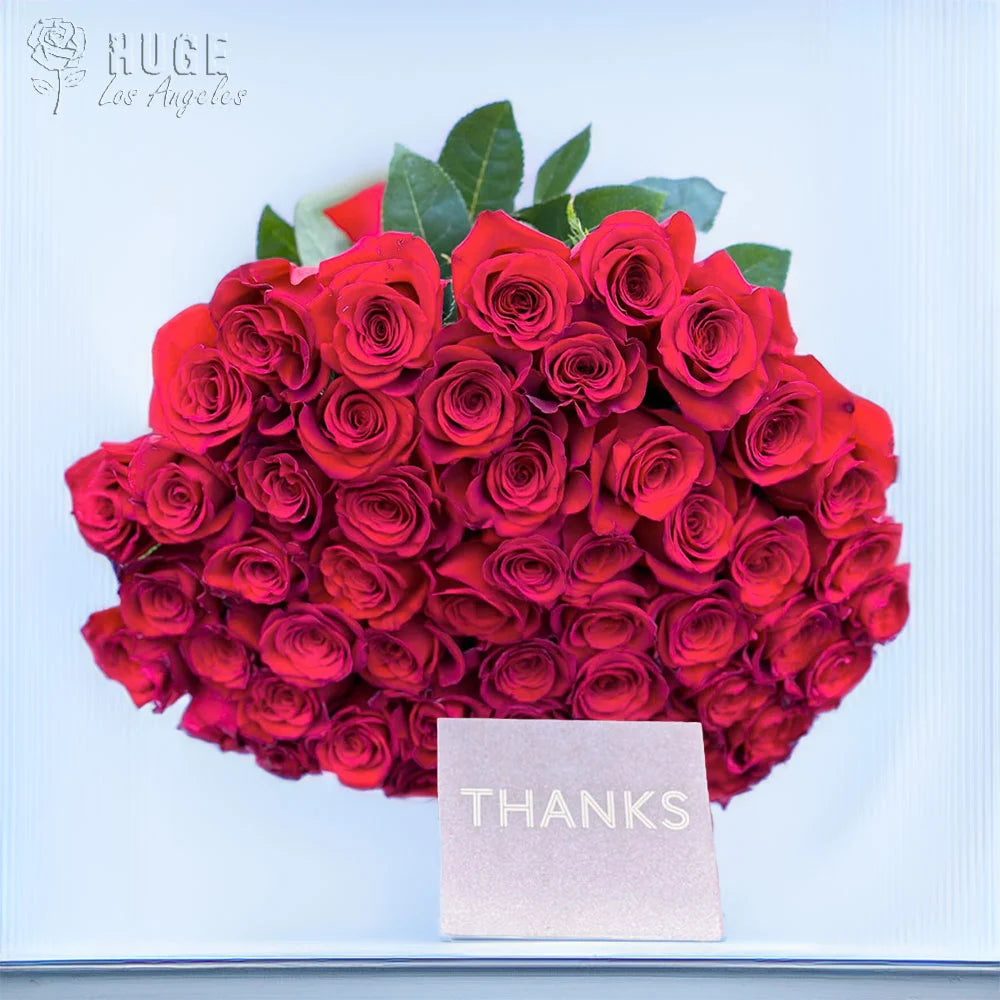 Gratitude Red Roses Bouquet