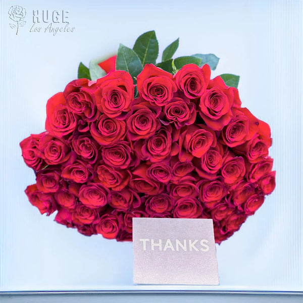 Gratitude Red Roses Bouquet