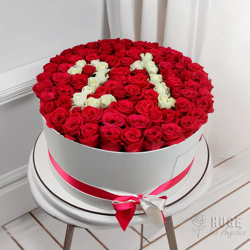 Luxe 21st Celebration Roses Box
