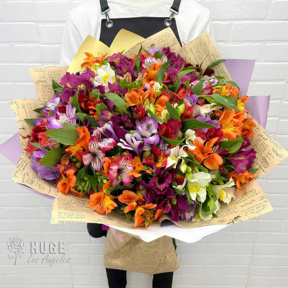 Vibrant Alstroemeria Bouquet