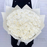 Elegant Carnation Bouquet (Color Optional)
